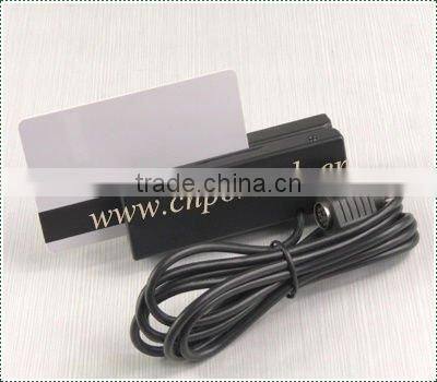 MSR100 2014 Hot sale 3 truck usb magnetic head card reader for access control card