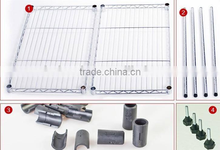 factory portable metal microwave shelf stand rack folding corner kitchen shelf