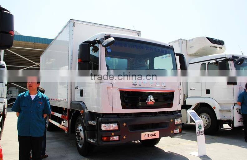 Cost Effective SITRAK C5H Mini Cargo Truck Bodies 180hp 4x2