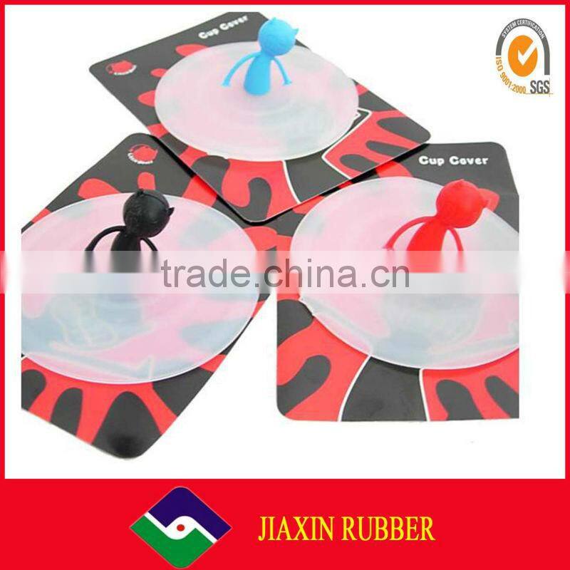 cheap cute promotion silicone ceramic cup cover