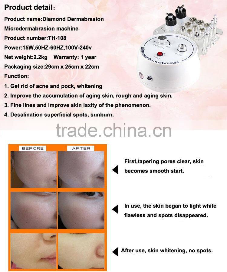2017 Beauty device facial micro dermabrasion machine