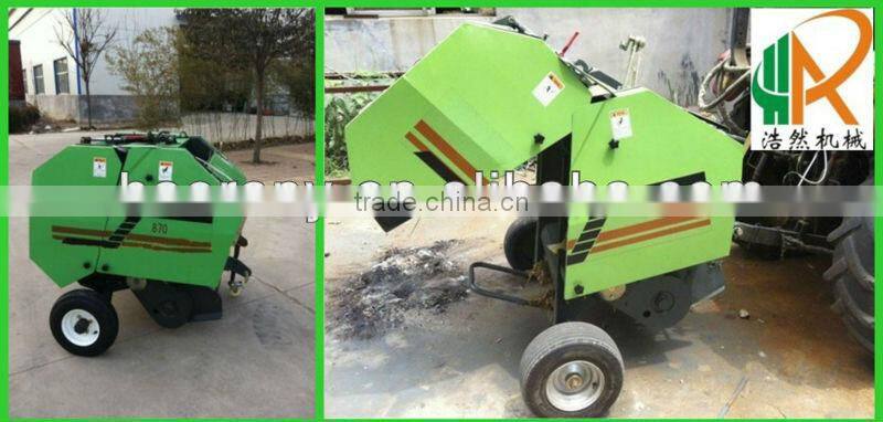 Farm Use Mobile Mini Round Hay Baler for Sale