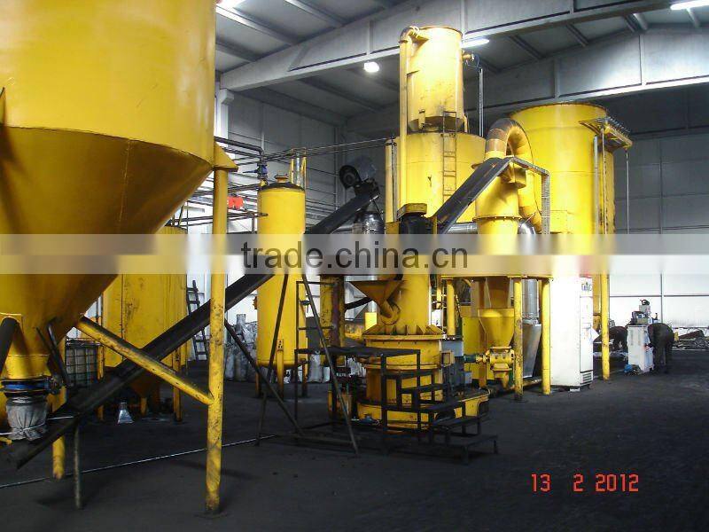 high capacity Carbon black milling grinder