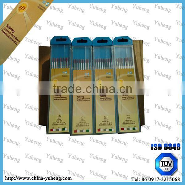 tungsten electrods stell price for Tig Mig welding electrode equipment