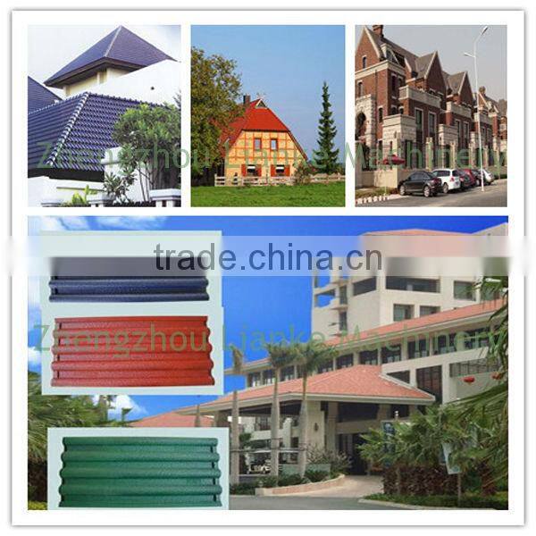 Hot Sale Full-Automatic Large-size Roof Tile Making Machines for Roof Use