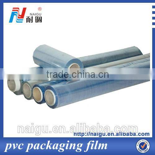 Super transparent pvc wrapping plastic film for packaging