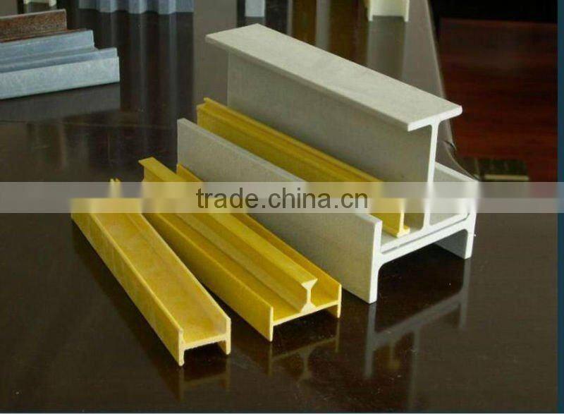 Pultrusion UV resistant durable high strength Fiberglass I Beam