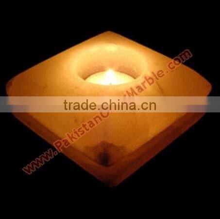 CRAFTED SALT CANDLE HOLDERS