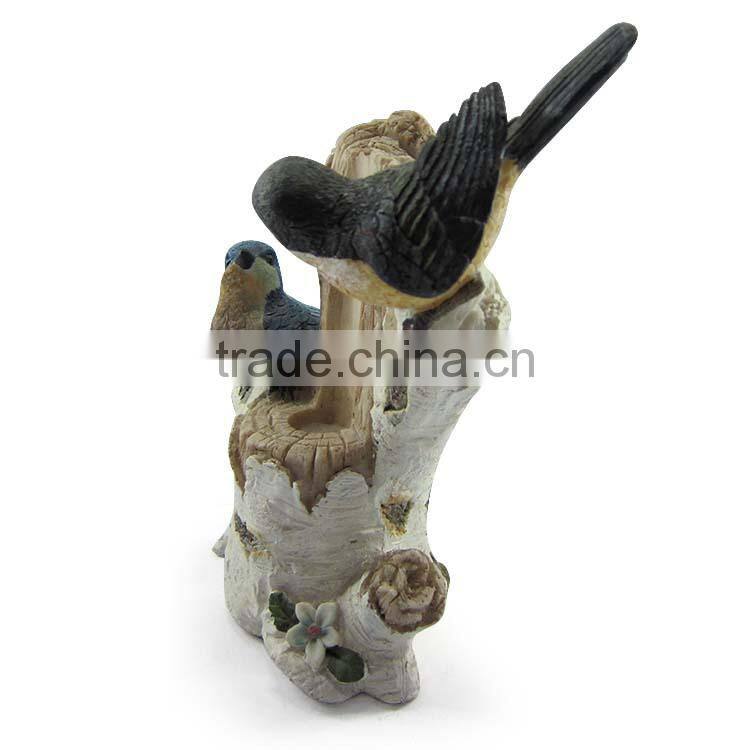 2015 vivid resin bird figurine