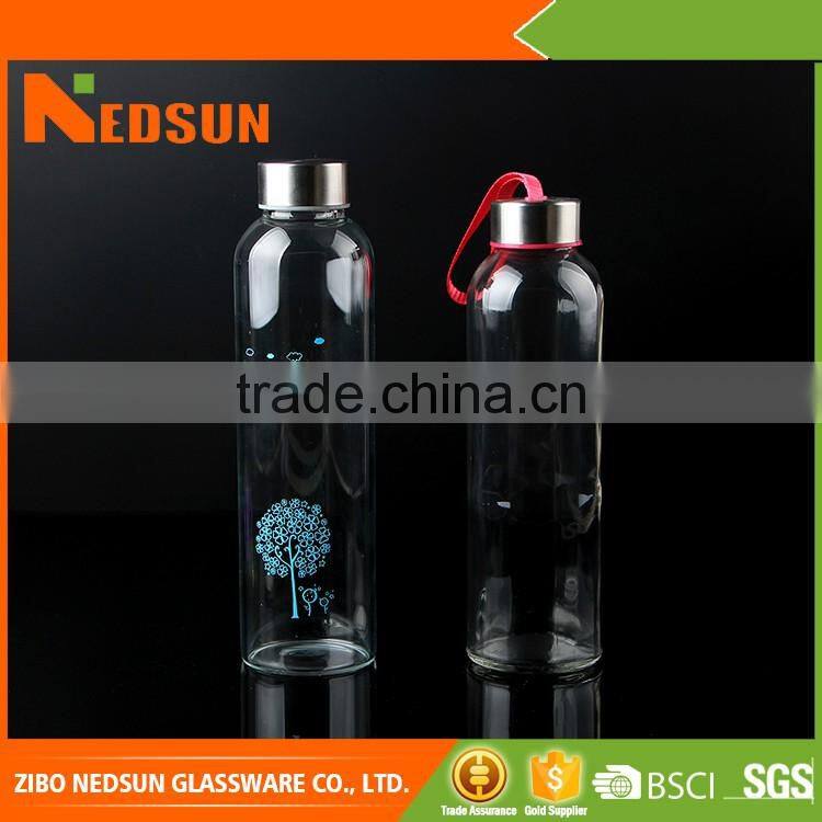 High quality custom logo water bottle for import