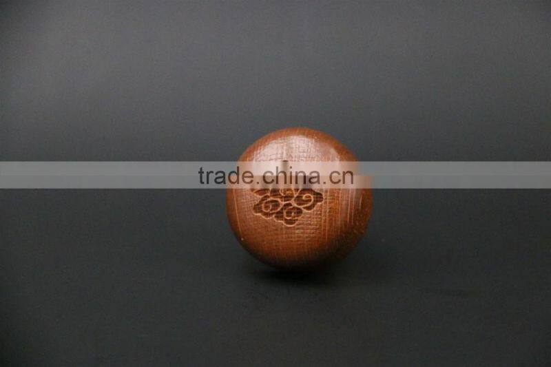 Custom wooden top with synthestic cork wood cork stopper