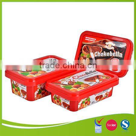 wholesale iml logo pp plastic chocolate box