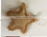 Christmas Tree Decoration 2015 New Design, Handmade Fabric Star Shaped