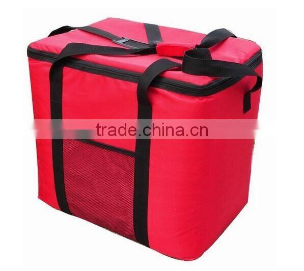 CY153 Lunch Tote Bag Box Cooler Bag, Silver Interior and Long Handles, Picnic Cold Drink Insulation Bag Cooler Bag Freezable