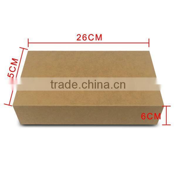 New style kraft pull-out drawer boxes for gift packaging