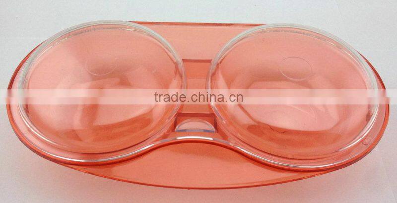 Microwave egg poacher , plastic egg poacher