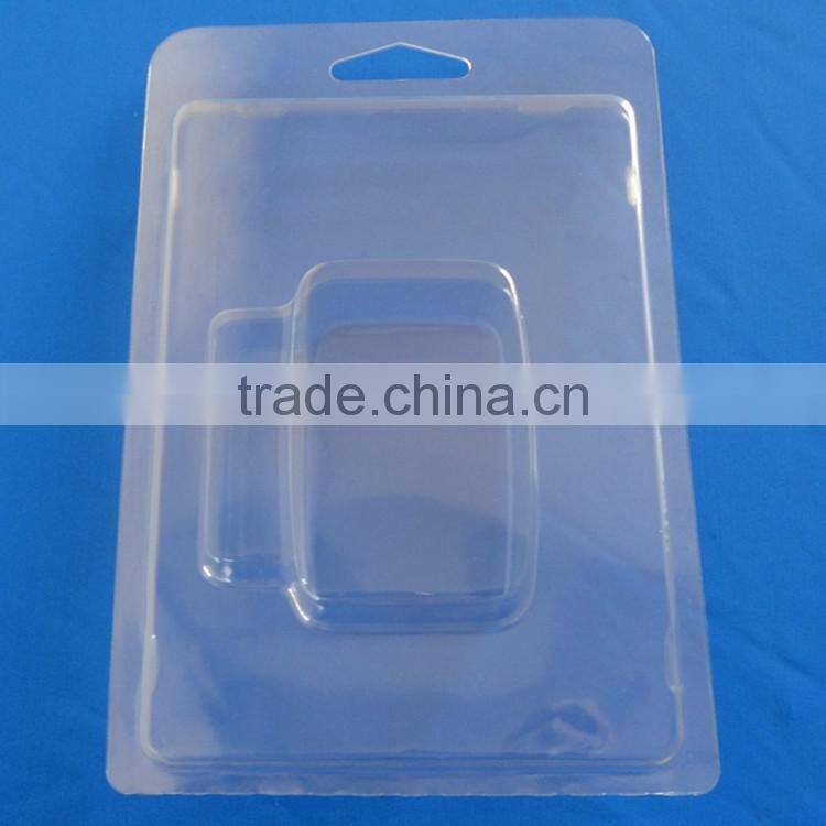 Recyclable slide blister packaging for display blister packing led strips