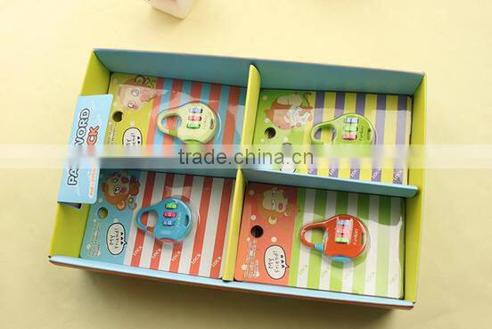 Wholesale stock small order Animal Mini Metal Travel Suitcase Lock