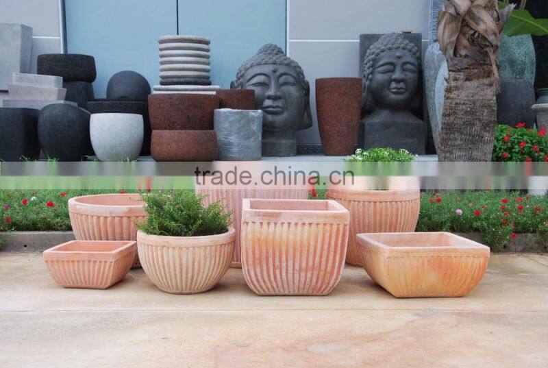 Vietnam Outdoor terracotta Flower Pot and planters