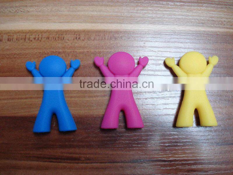 Newest male doll of cartoon series silicone chopsticks holder