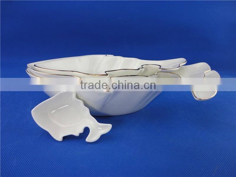 wholesale fish shaped dishes in stock