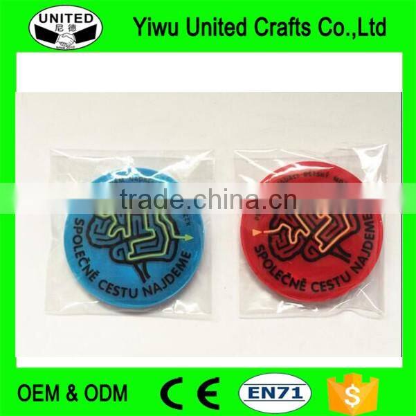 diversification reflecting tin badges hot sell