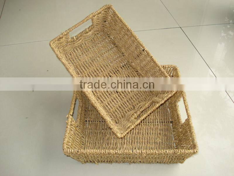 graceful grass weaving basket