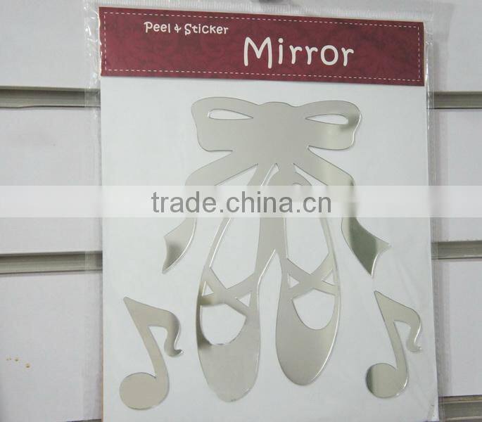 Giant Wholesale Cheap Mirror Wall Stiker