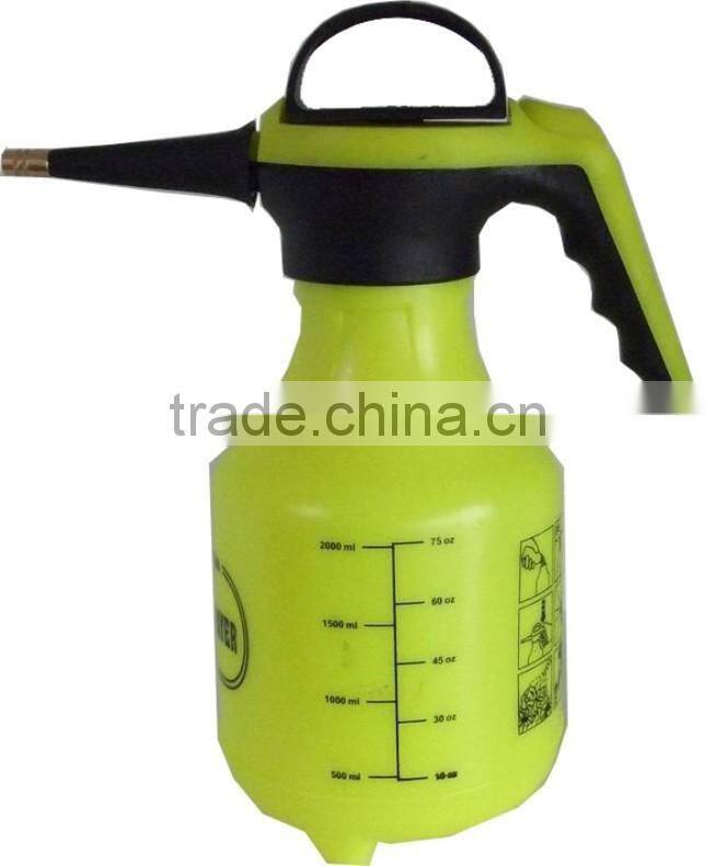 plastic transparent with scale printing garden sprayer