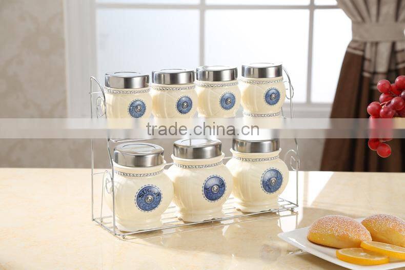 kitchen accessories ceramic jars