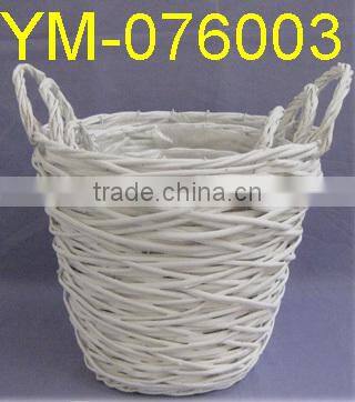 Large Willow Garden Basekt With Liner