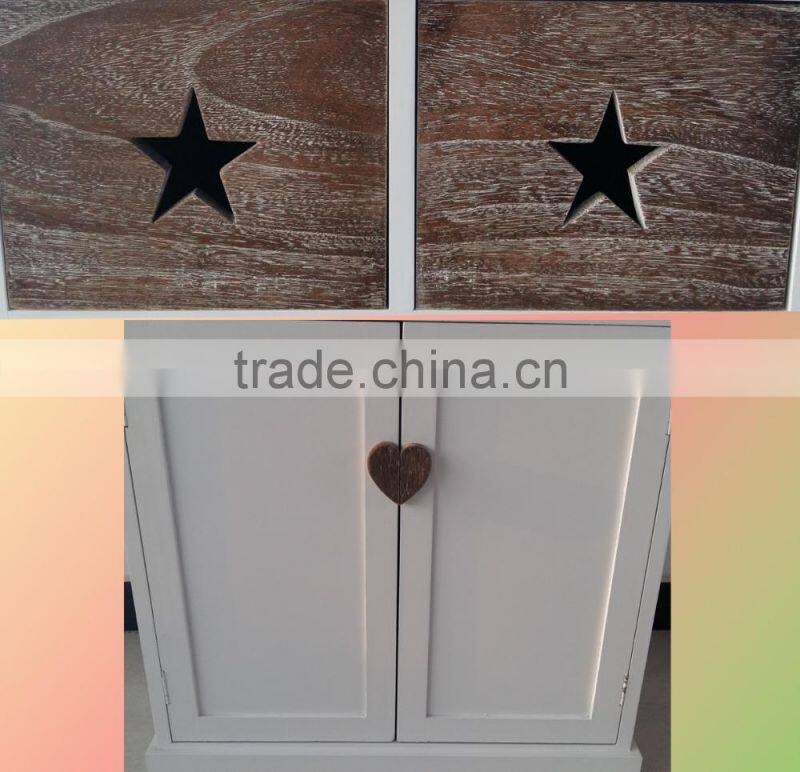 oriental furniture vintage antique Chinese distressed cabinet