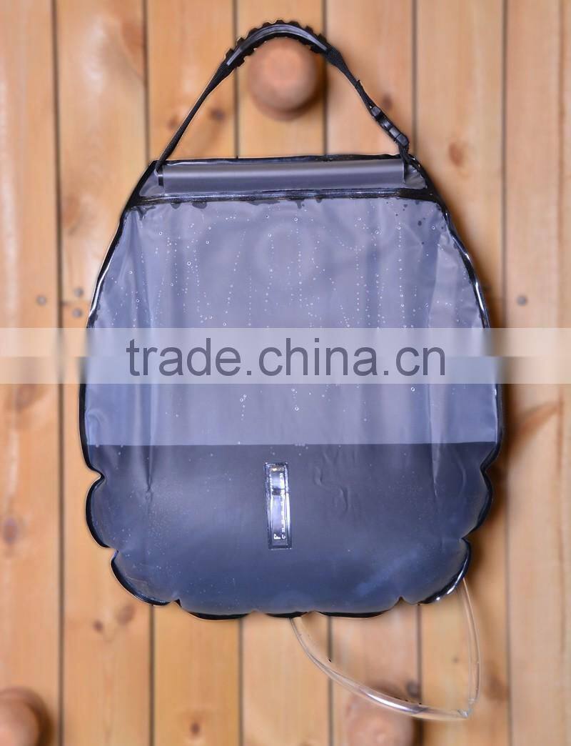 (C1021)outdoor camping equipment hanging solar shower bag 20L