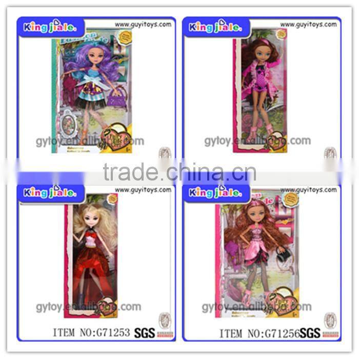 Special design widely used plastic mini craft dolls