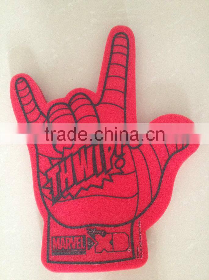 Promotion sponge Foam Hand gloves