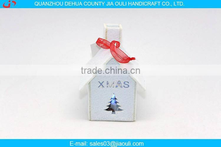 New design non woven LED light grey deer home decorations