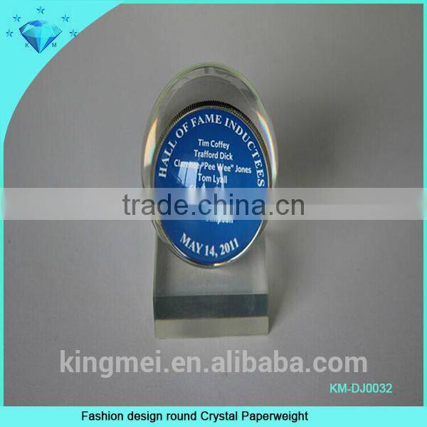 Professional custom acrylic oil drop paperweight