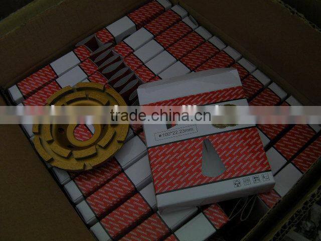 5" wet diamond grinding disc