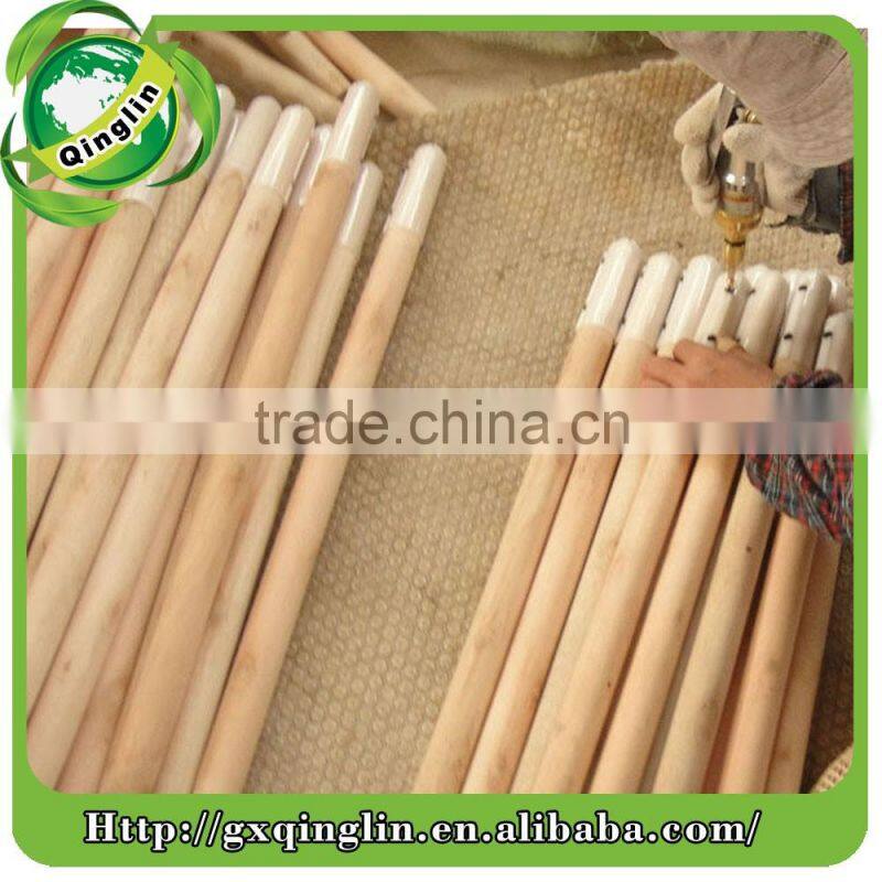 120X2.2cm pvc coated brush wooden handle/pvc coated broom wooden stick