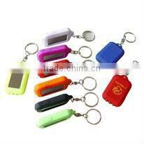 solar flashlight key chain