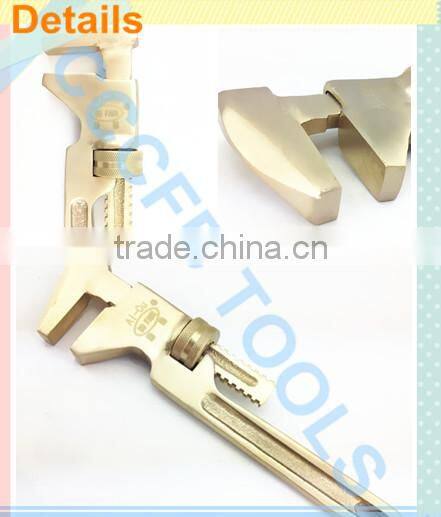 Non-Sparking Aluminum Bronze Monkey Wrench ,Explosion-proof Adjustable Wrench,High Quality Spanner