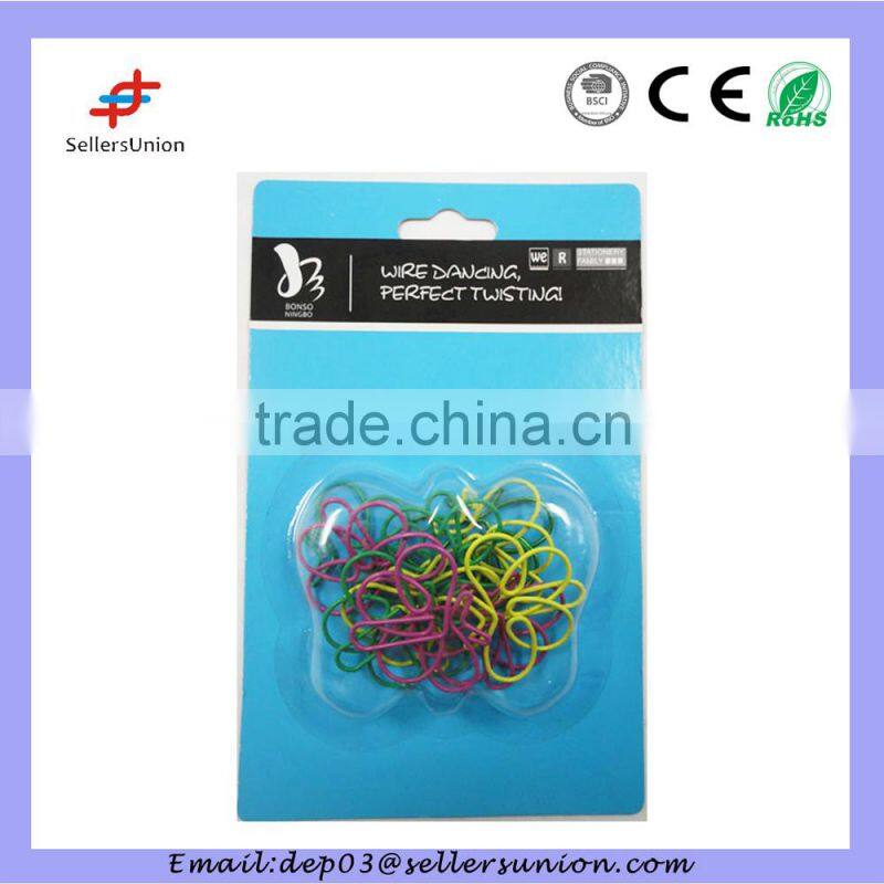 High Quality Hot Sell Colored Letter U Shaped Paper Clip Paper Clip High Quality
