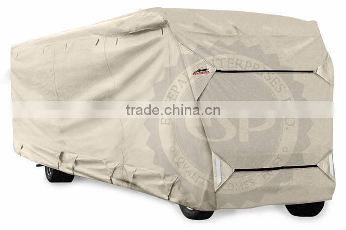 Deluxe 300D Polyester Waterproof Class C Caravan Motorhome RV Cover