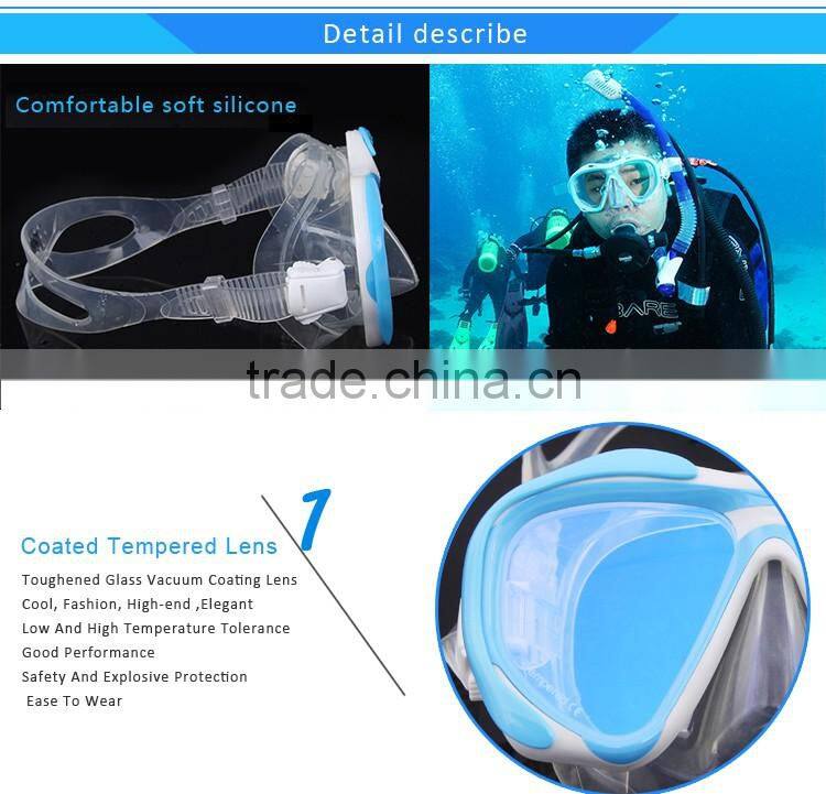 2017 Top professional and comfortable mask for snorkel