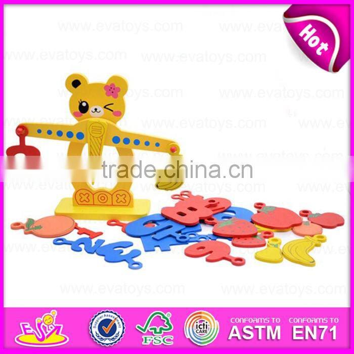 2016 newest educational wood balance toy W11F055