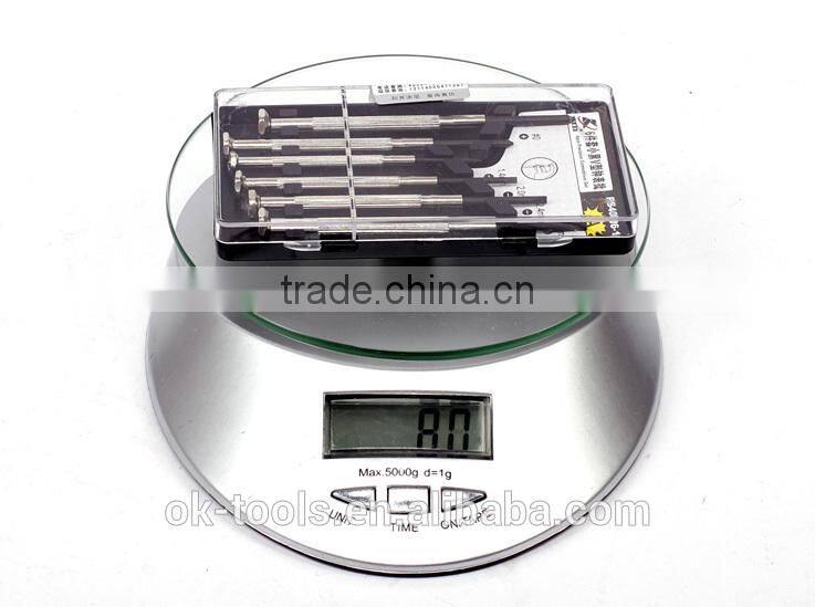 Ok-Tools manufacturer Square 6pcs precision screwdriver set