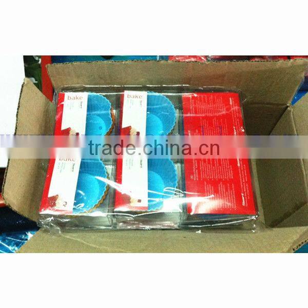 SS4001 Set of 6 Silicone muffin cups/Cake Tools