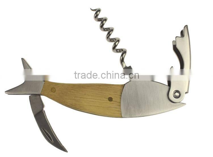 New design stainless steel wine corkscrew bottle opener