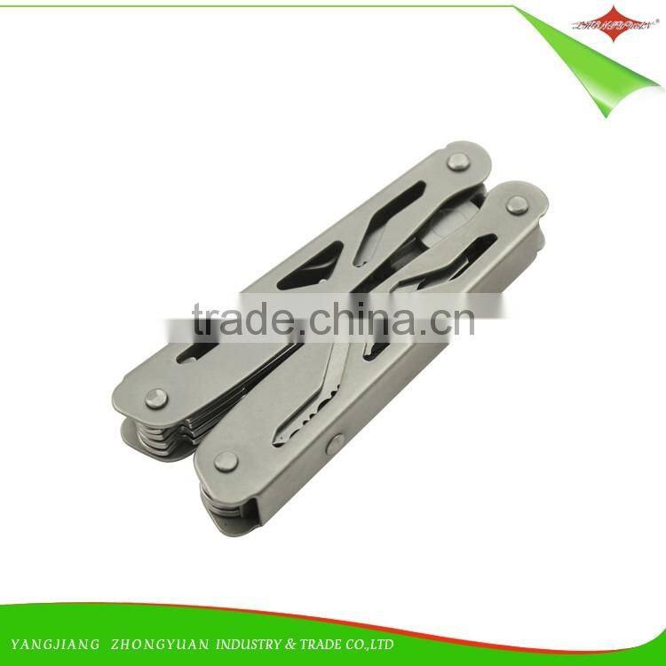 ZY-V1003 Multi Functional pocket Pliers tool Stainless Steel Multitool plier