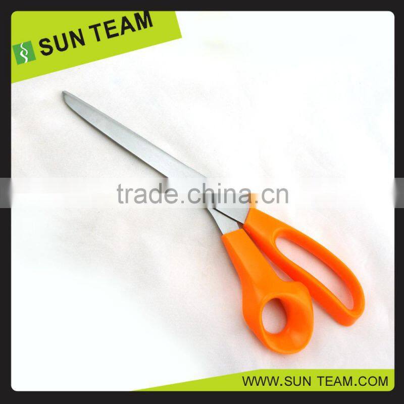 SC176 10" stainless steel plastic handle tailor heated scissors for fabric